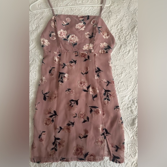 HELLO MOLLY Click The Like Button Dress Rose - S - Picture 2 of 3